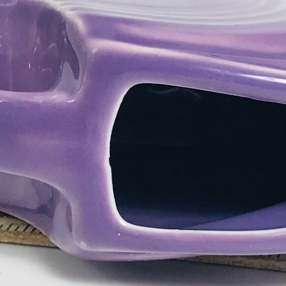 Vintage Lilac Fiesta Mini Disc Pitcher HLC 5 Oz Miniature 1990s USA Original - Picture 9 of 9